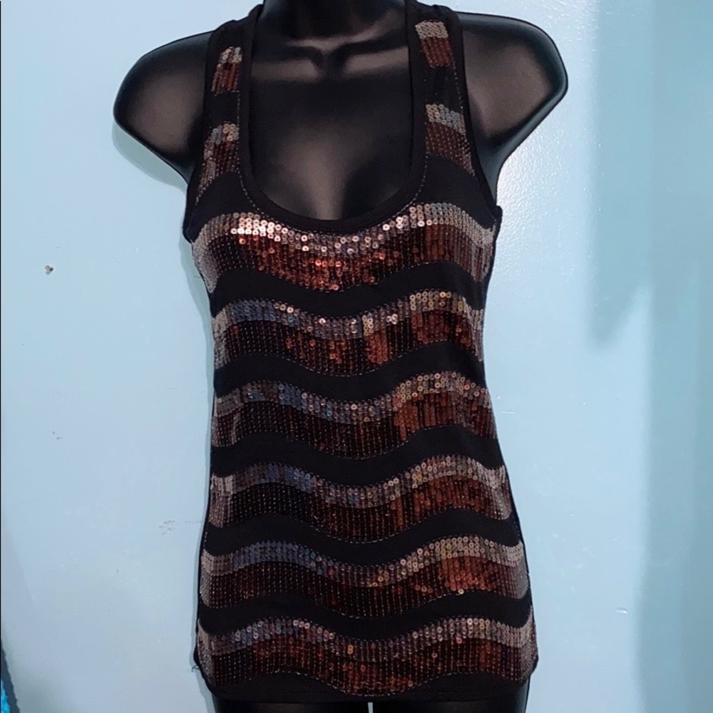 5 for $20 tops sale Sequin tank top